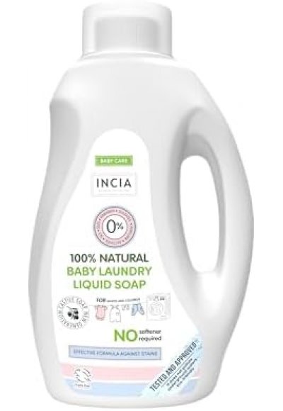 %100 Doğal Bebek Çamaşır Sabunu Bitkisel Deterjan Kendinden Yumuşatıcılı Lavanta 750 ml