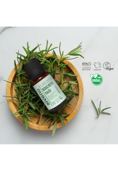 %100 Doğal Biberiye Uçucu Yağı 10 ml