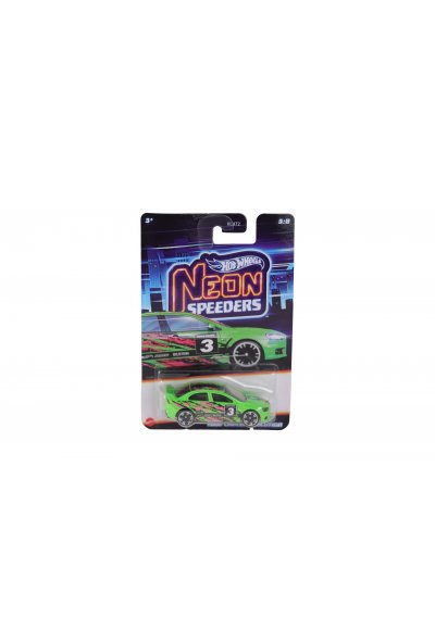 HLH72 Hot Wheels Neon Yarışlar Temalı Arabalar