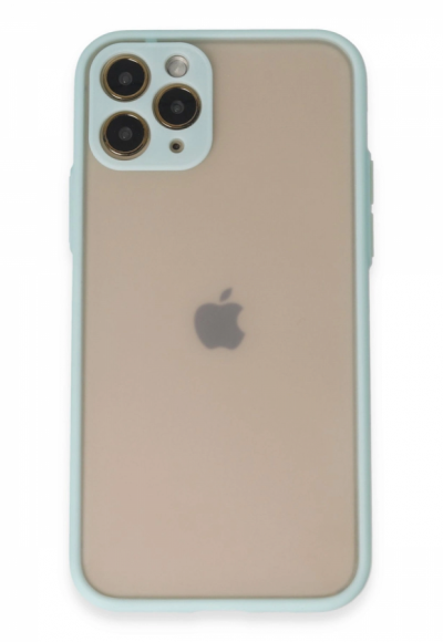 Apple İphone 11 Pro Kılıf Montreal Silikon Kapak - Turkuaz