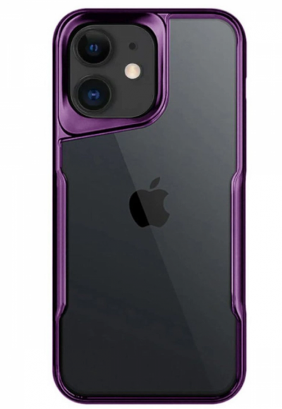 Apple İphone 11 Kılıf Boyi Silikon Kapak - Derin Mor