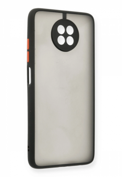 Xiaomi Redmi Note 9 5g Kılıf Montreal Silikon Kapak - Siyah