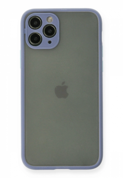 Apple İphone 11 Pro Kılıf Montreal Silikon Kapak - Gri