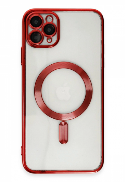 Apple İphone 11 Pro Max Kılıf Kross Magneticsafe Kapak - Kırmızı