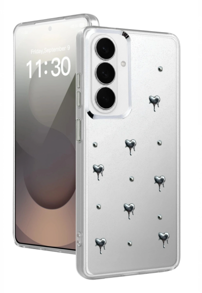 Samsung Galaxy S26 Plus Fiyonk Desenli Kapak - Desen 1