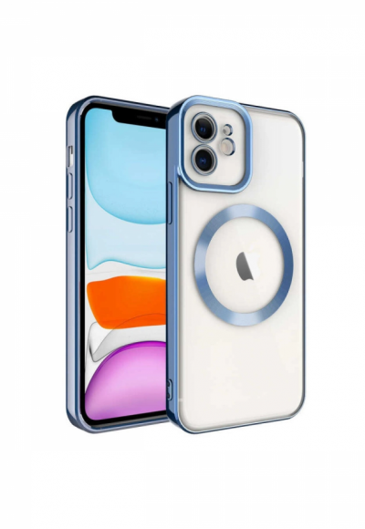 Apple İphone 11 Kılıf Kross Magneticsafe Kapak - Sierra Blue