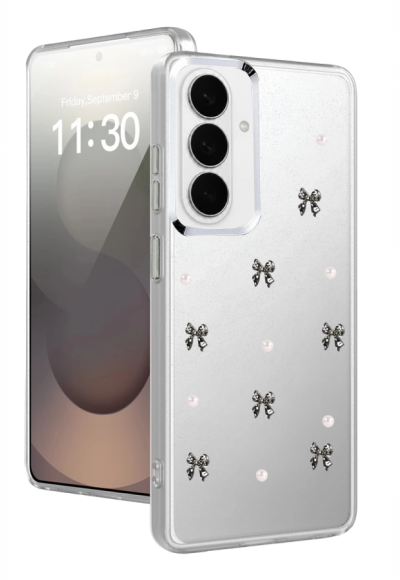 Samsung Galaxy S26 Plus Fiyonk Desenli Kapak - Desen 8