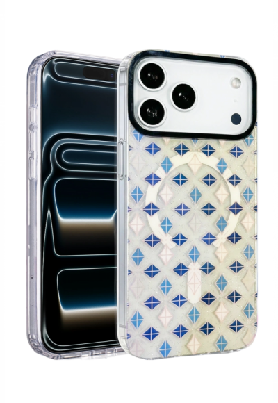 Onegif Apple İphone 17 Pro Max Desina Magsafe Kapak - Desen 4