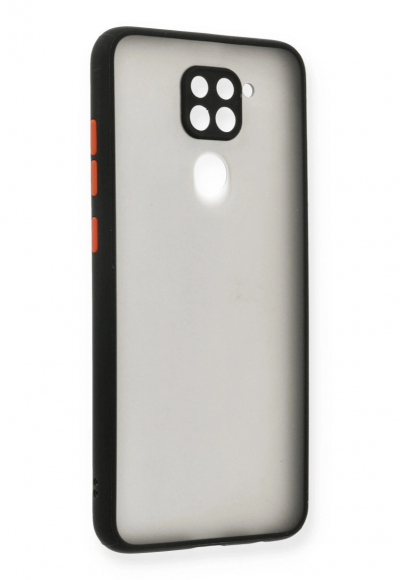 Xiaomi Redmi Note 9 Kılıf Montreal Silikon Kapak - Siyah