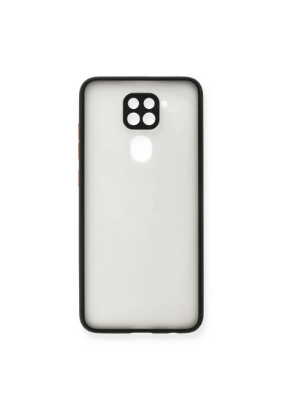 Xiaomi Redmi Note 9 Kılıf Montreal Silikon Kapak - Siyah