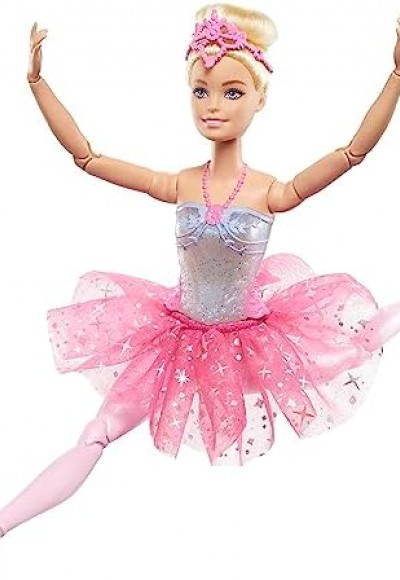 ™ DREAMTOPIA IŞILTILI BALERİN™ bebek | sarışın balerin bebek | sihirli ışık özelliği HLC25