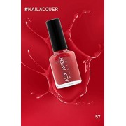 Kırmızı Oje 57 - Yüksek Pigmentli Uzun Süreli Kalıcılık Hızlı Kuruma - Nail Lacquer 57