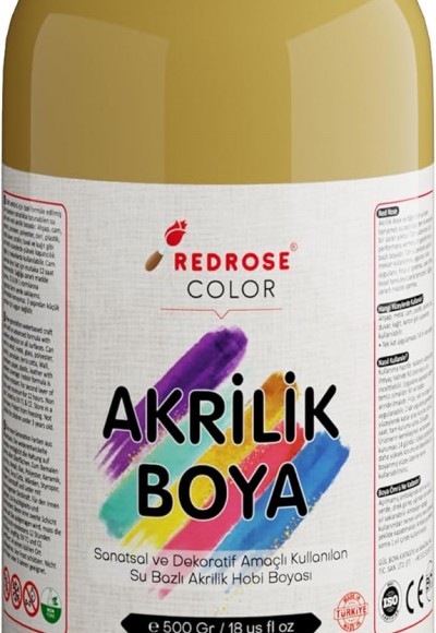 Hardal Akrilik Boya 500 gr