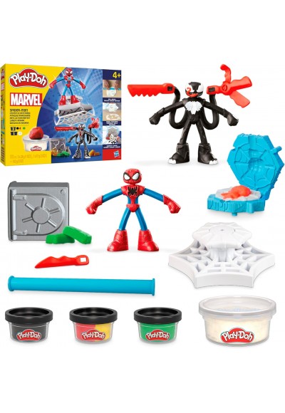 Spider-Man Fırlat ve İkiye Böl Kapışması Oyun Seti