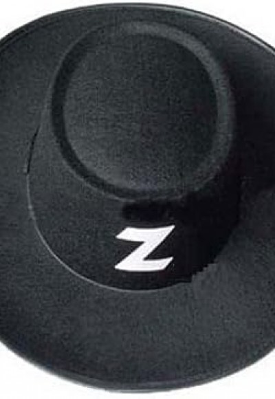 Zorro Şapkası Çocuk, Standart, Zorro Şapkası, Siyah, Üniseks